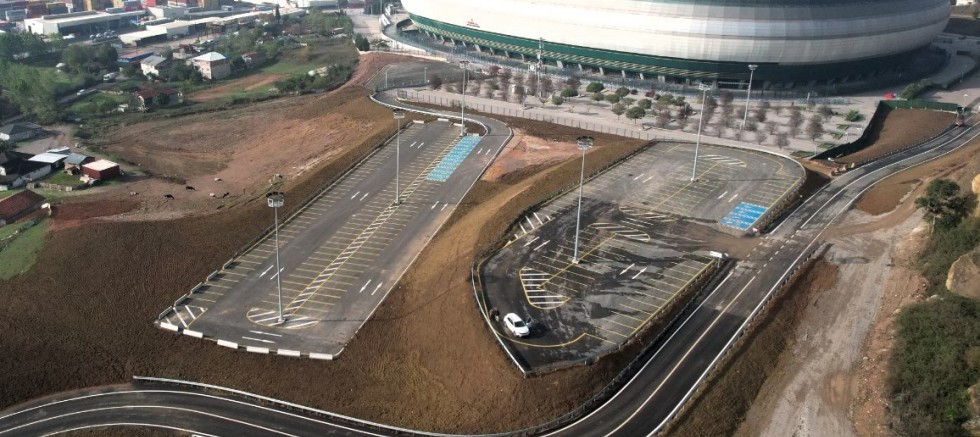 5 bin araçlık otopark, milli maç için tamam