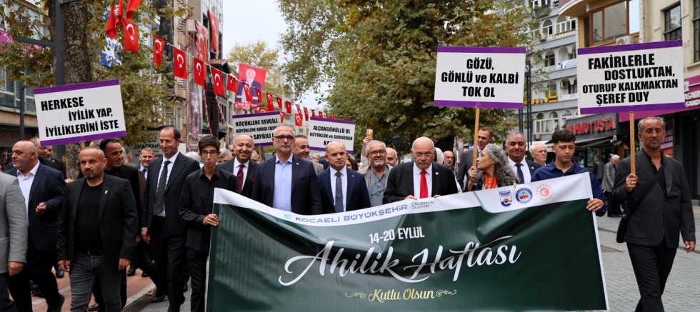 Ahiliğin emek ve ahlak mirası Kocaeli’de yaşatıldı