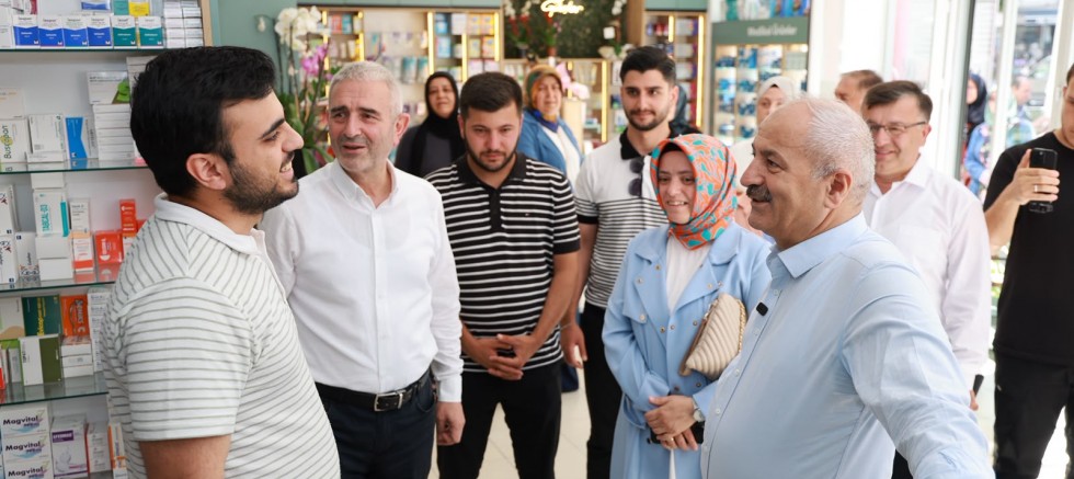 Başkan Büyükgöz Arapçeşme Esnafıyla Bir Araya Geldi