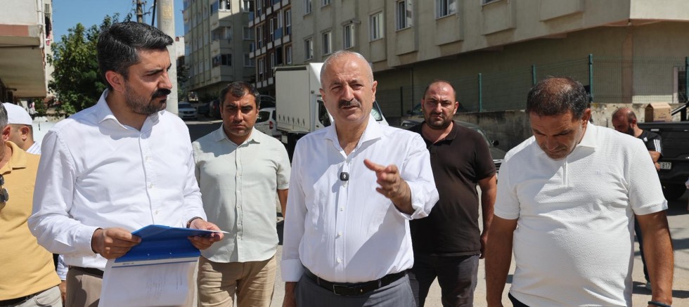 Başkan Büyükgöz Sahadaki Çalışmaları Yerinde İnceledi