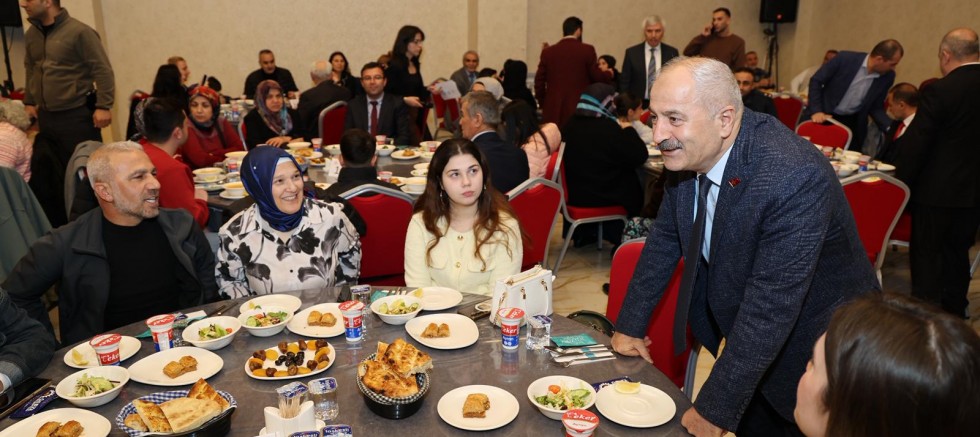 Başkan Büyükgöz Şehit Aileleri ve Gazilerle İftar Sofrasında Buluştu