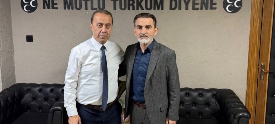 Bülent Özdemir’den MHP İl Başkanı Kamil Akın’a Destek Ziyareti