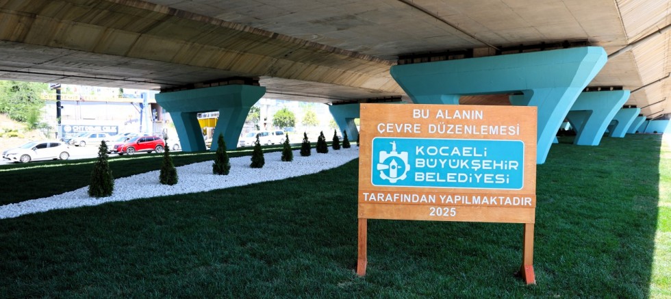 Büyükşehir’den Gebze’ye yeşil dokunuş