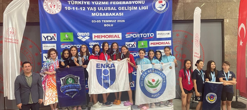 Çayırovalı yüzücüler, bölge  şampiyonasından 25 madalya ile döndü