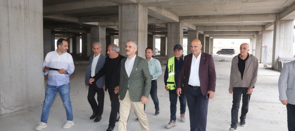 Çiftçi, “Şehrimizin hayali kat kat yükseliyor”