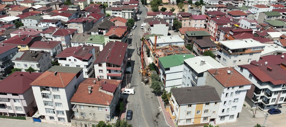 Darıca Mevlana Caddesi yeni yüzüne kavuştu