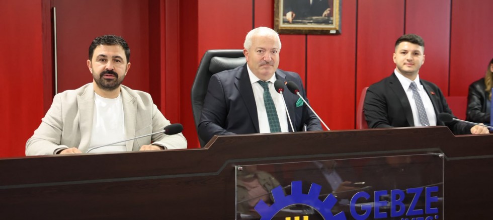 Gebze Belediyesi Ekim Ayı Olağan Meclis Toplantısı İlk Oturumu Gerçekleşti