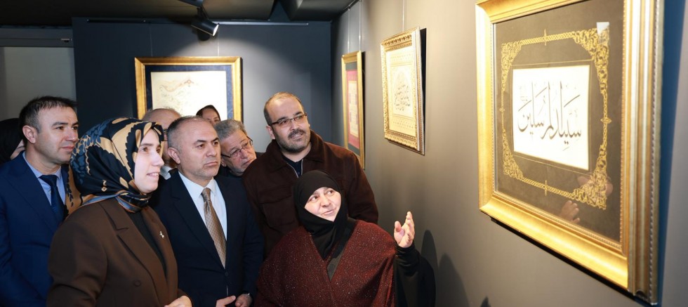 Gebze Belediyesi’nin “Türk-İslam Sanatları’nın İzinde” Sergisi Açıldı