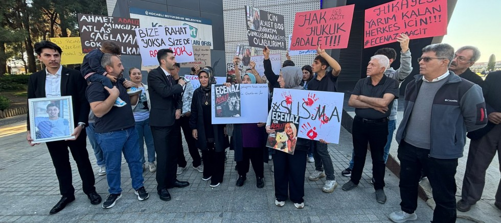 GEBZE’DE ECE NAZ İÇİN ADALET ÇIĞLIĞI: “BAŞKA ÇOCUKLAR ÖLMESİN!”