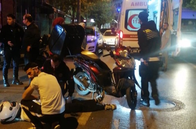 Gebze’de Feci Kaza: Motosiklet Sürücüsü Ağır Yaralandı