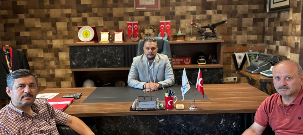 Gebze İlk Haber’den BBP Çayırova İlçe Başkanı Balkan Kahraman'a ziyaret