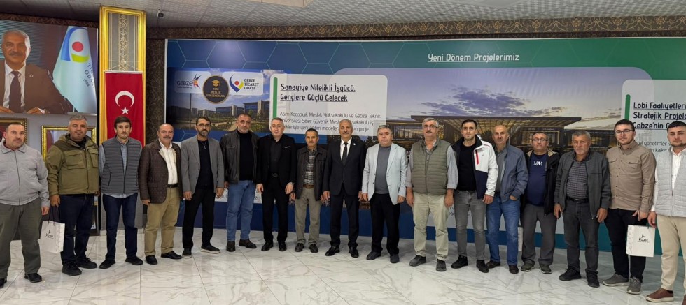 Gebze SİYAD’dan Aslantaş’a ziyaret: “Başarılar diliyoruz”