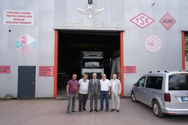GTO Başkanı Aslantaş'tan Yaşar Topaloğlu A.Ş.'ye Ziyaret