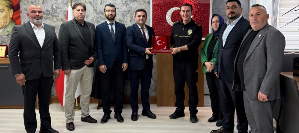MHP GEBZE TEŞKİLATINDAN EMNİYET MÜDÜRÜ BESİM GÜRAL’A ZİYARETİ