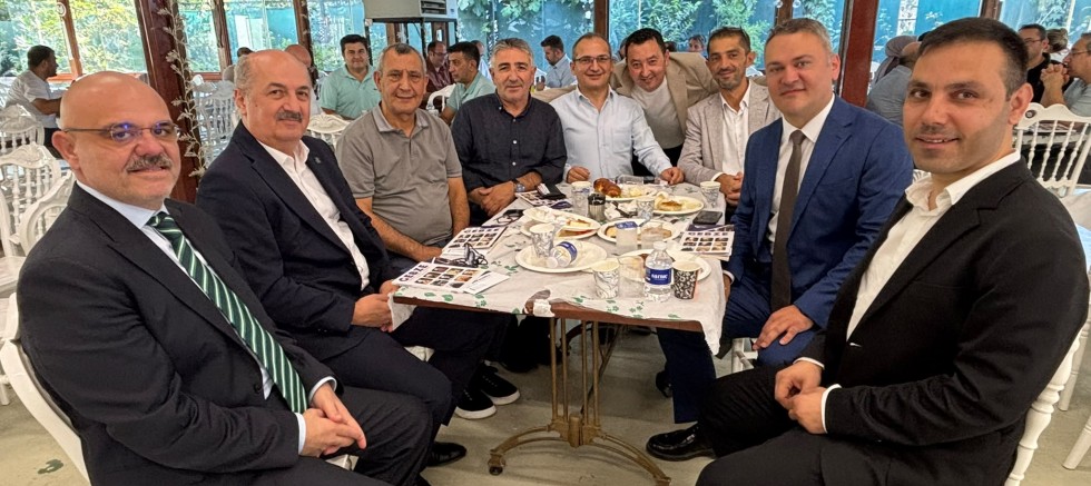 OĞUZ ŞERİFALİOĞLU, MALİ MÜŞAVİRLERLE BİR ARAYA GELDİ
