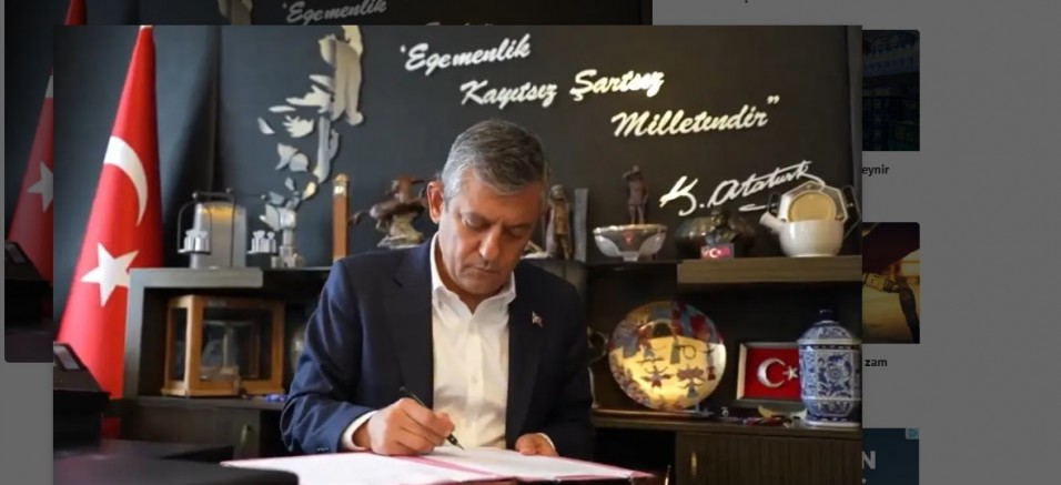 Özgür Özel, CHP'den istifa edip Yeni Parti'yi duyurdu