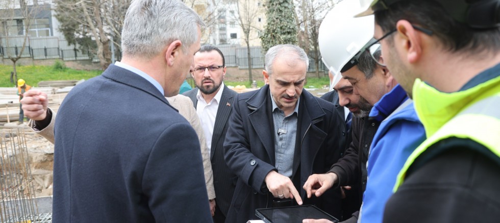 Özgürlük Mahallesi Bilgi Evi ve  Aile Sağlığı Merkezi’nin temeli atıldı