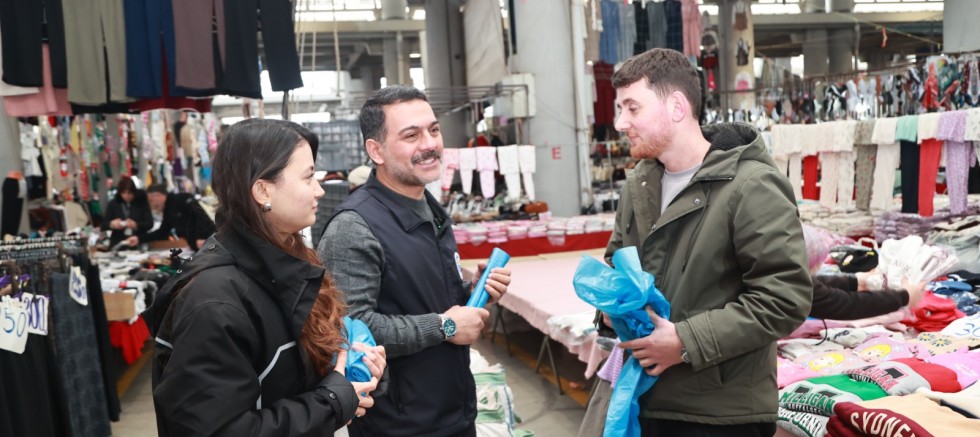 PAZAR YERLERİNDE SIFIR ATIK DÖNEMİ BAŞLADI