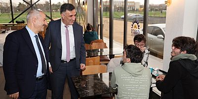 BAŞKAN BÜYÜKGÖZ’DEN GÜZİDE KAMPÜS ZİYARETİ