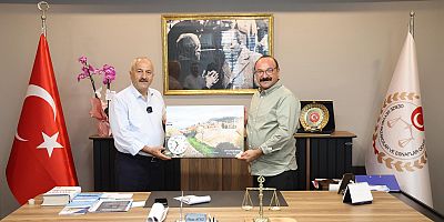 Başkan Büyükgöz’den Pazarcılar Odasına Ziyaret