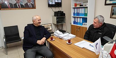 Başkan Büyükgöz, Muhtarları Ziyaret etti