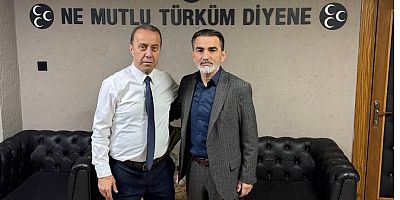 Bülent Özdemir’den MHP İl Başkanı Kamil Akın’a Destek Ziyareti