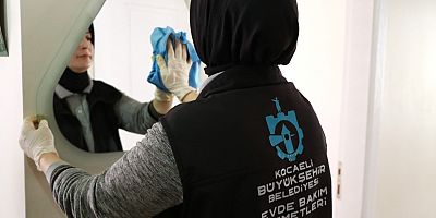 Büyükşehir’den 7 ayda 2 bin 288 ev temizliği hizmeti