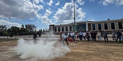 Büyükşehir’den eğitim ve tahliye tatbikatı