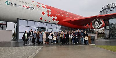 Çayırovalı özel öğrenciler, Uçak Park’ı ziyaret etti