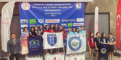 Çayırovalı yüzücüler, bölge  şampiyonasından 25 madalya ile döndü