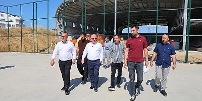 Darıca’nın yeni spor kompleksi yükseliyor