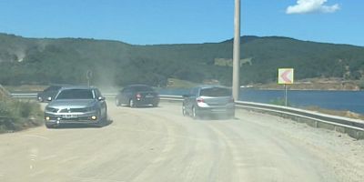 Denizli Göleti yolları ve çevresi berbat durumda