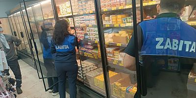 DİLOVASI'NDA MARKETLERE SIKI DENETİM