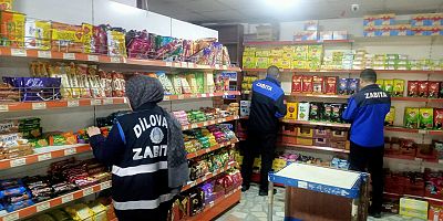Dilovası Zabıtası’ndan Market ve Bakkallara fiyat ve etiket denetimi