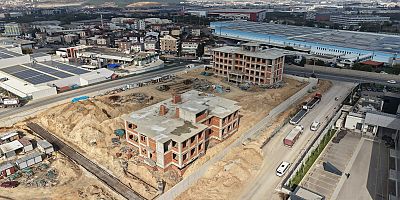 Doğa Madencilik Meslek Lisesi’nde kaba inşaat tamamlandı
