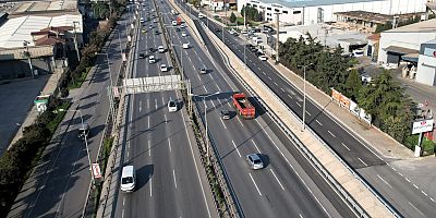 E5'ten Gebze Beylikbağı’na yeni katılım şeridi hizmete alındı