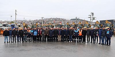 Gebze Belediyesi Karla Mücadelede Teyakkuzda