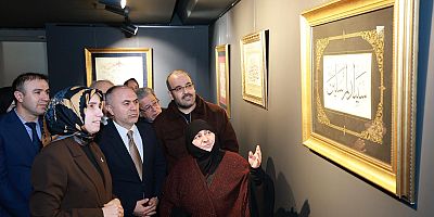 Gebze Belediyesi’nin “Türk-İslam Sanatları’nın İzinde” Sergisi Açıldı