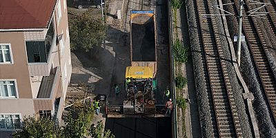 Gebze’de Asfalt Mesaisi Sürüyor