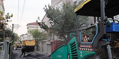 Gebze’de Mahallelerde Asfalt Çalışmaları Sürüyor
