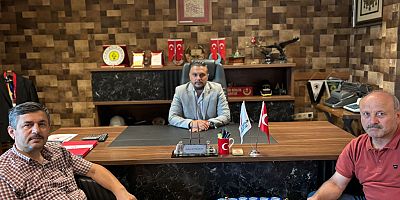 Gebze İlk Haber’den BBP Çayırova İlçe Başkanı Balkan Kahraman'a ziyaret