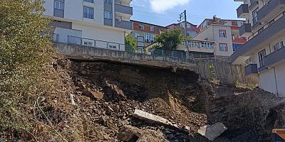 Gebze Köşklüçeime mahallesinde binada kayma yaşandı