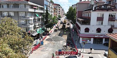 Gebze Şehit Numan Dede Caddesi yenileniyor