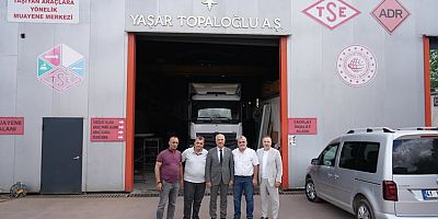 GTO Başkanı Aslantaş'tan Yaşar Topaloğlu A.Ş.'ye Ziyaret