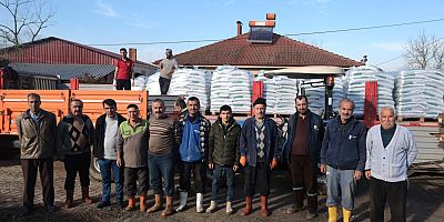Kocaeli'de Çiftçilere yüzde 50 hibeli gübre dağıtımı