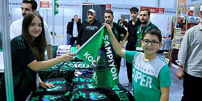 Kocaeli Kitap Fuarı’nda Yeşil-Siyah aşk