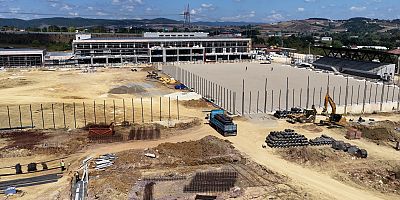 Kocaelispor’un yeni yuvası adım adım tamamlanıyor