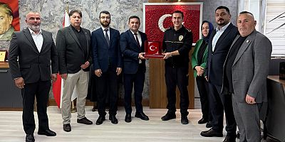 MHP GEBZE TEŞKİLATINDAN EMNİYET MÜDÜRÜ BESİM GÜRAL’A ZİYARETİ