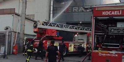 Ramsteel fabrikasında yangın çıktı