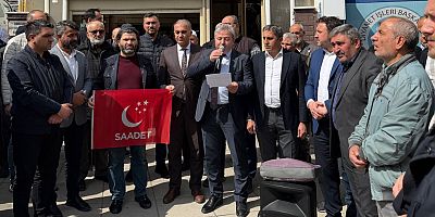 Saadet Partisi Çayırova'dan Mescid-i Aksa’daki işgale sert tepki 